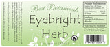 Eyebright Extract Label