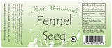 Fennel Seed Extract Label