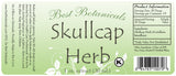 Skullcap Herb Extract Label