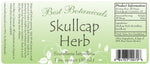 Skullcap Herb Extract Label