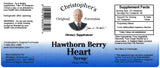Hawthorn Berry Heart Syrup