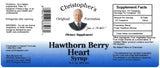 Hawthorn Berry Heart Syrup