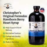Hawthorn Berry Heart Syrup